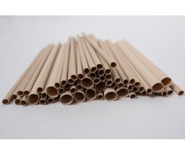 Trubičky z drceného bambusu pro včelky samotářky 8mm - 50 ks