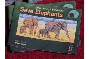 Omalovánky Save Elephants