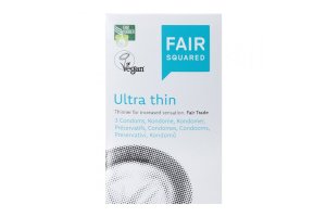 Kondom ultrathin FAIR SQUARED 3 ks