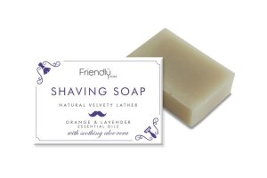 Friendly Soap přírodní mýdlo na holení pomeranč a levandule